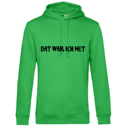 Dat war ich net Hoodie - UNISEX - Schwarze Optik