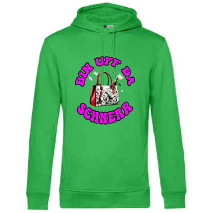 Bin uff da Schnerr Hoodie - UNISEX - Schwarze Optik