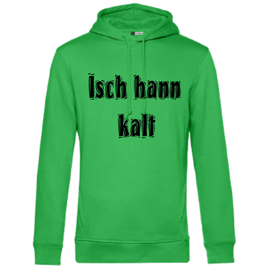 Isch hann kalt Hoodie - UNISEX - Schwarze Optik