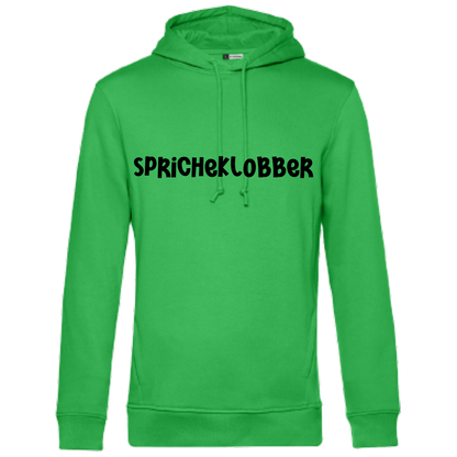 Spricheklobber Hoodie - UNISEX - Schwarze Optik