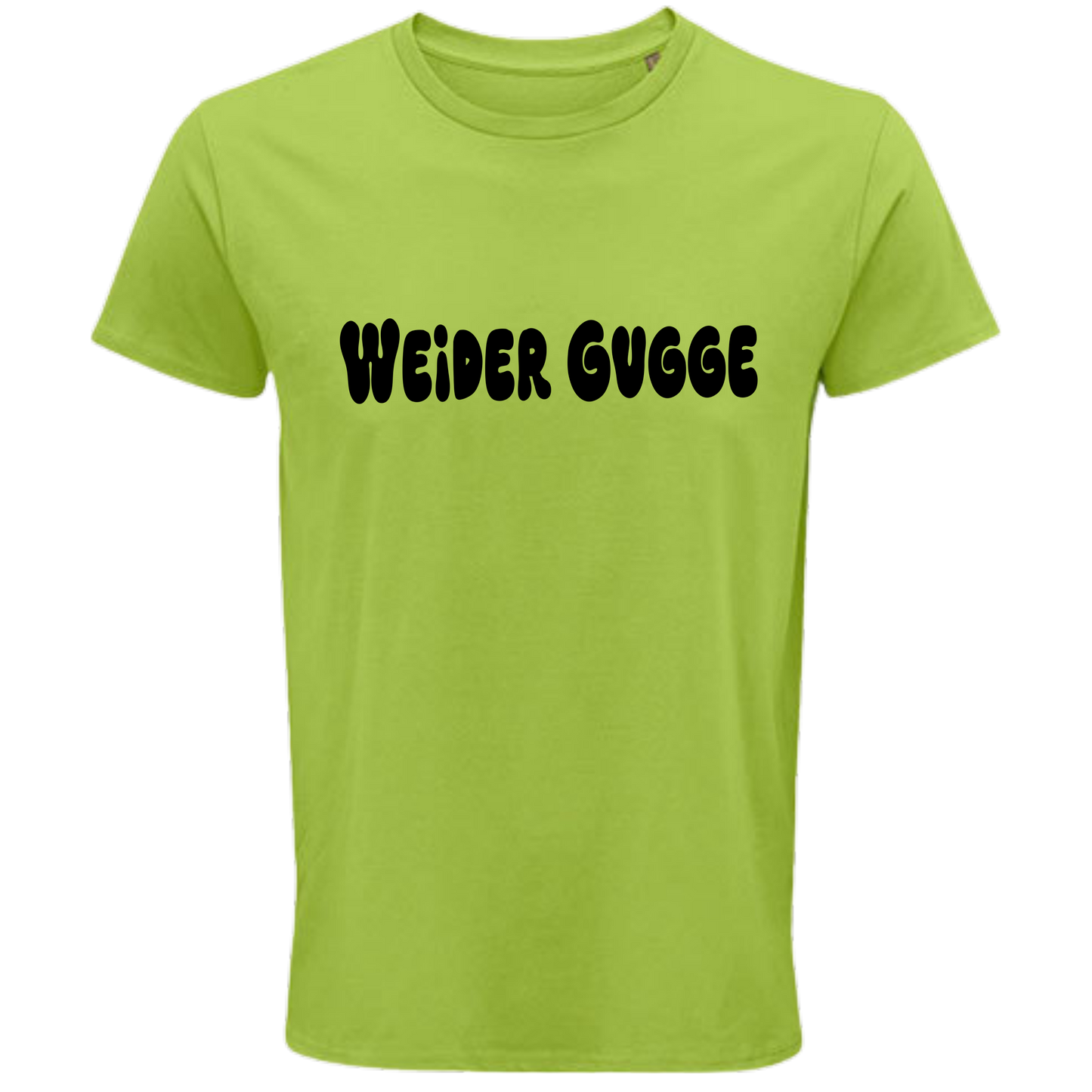 Weider gugge Shirt - UNISEX - schwarze Optik