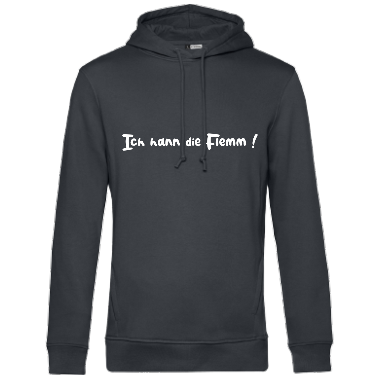 Ich hann die Flemm  ! Hoodie - UNISEX - Weiße Optik