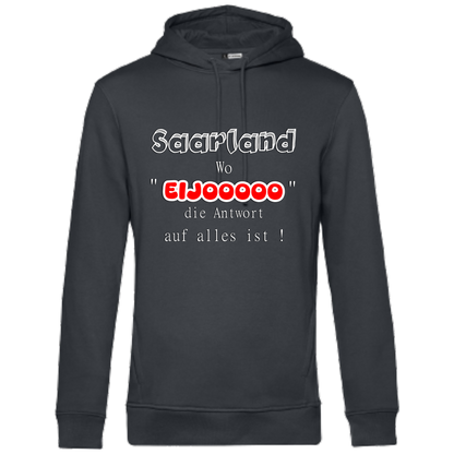 EIJOOOOO Hoodie - UNISEX - Weiße Optik