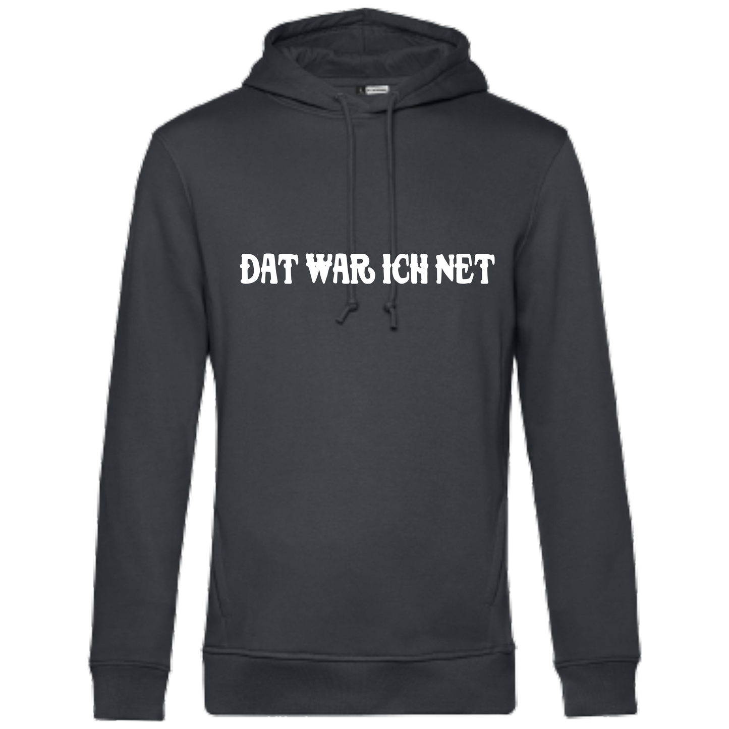 Dat war ich net Hoodie - UNISEX - Weiße Optik