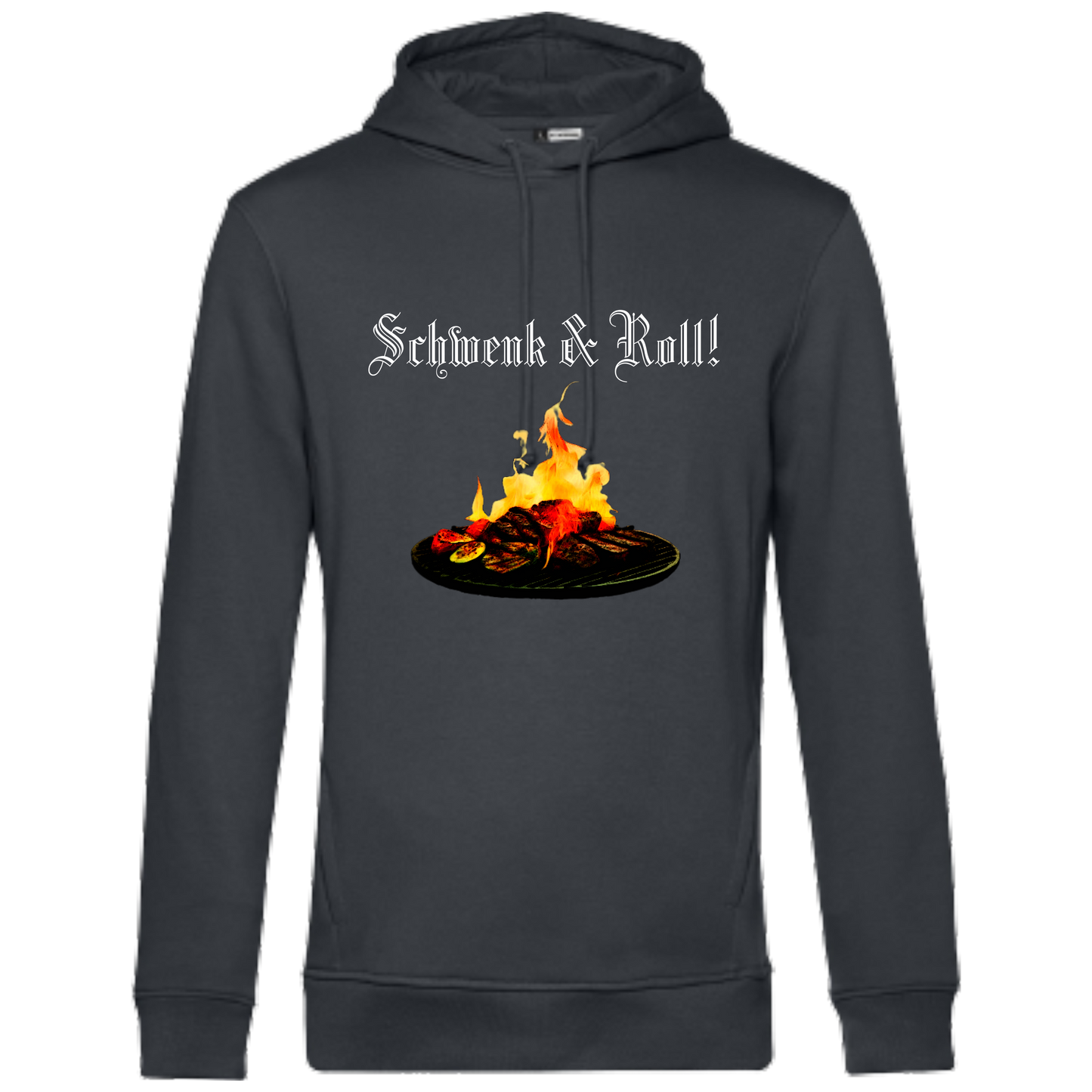 Schwenk & Roll Hoodie - UNISEX - Weiße Optik