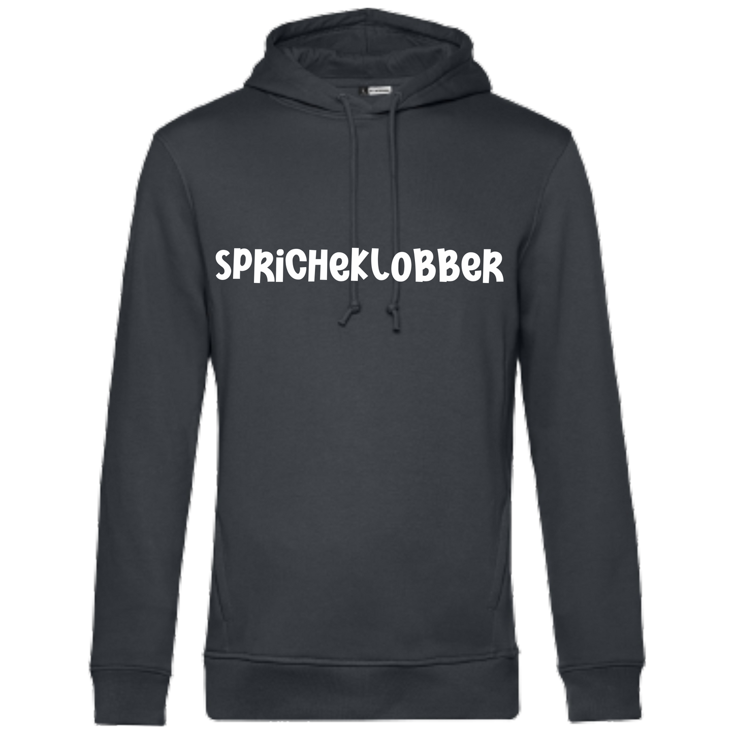 Spricheklobber Hoodie - UNISEX - Weiße Optik