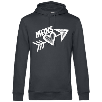 Meins Hoodie - UNISEX - Weiße Optik