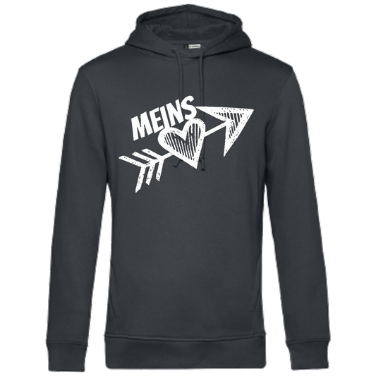 Meins Hoodie - UNISEX - Weiße Optik