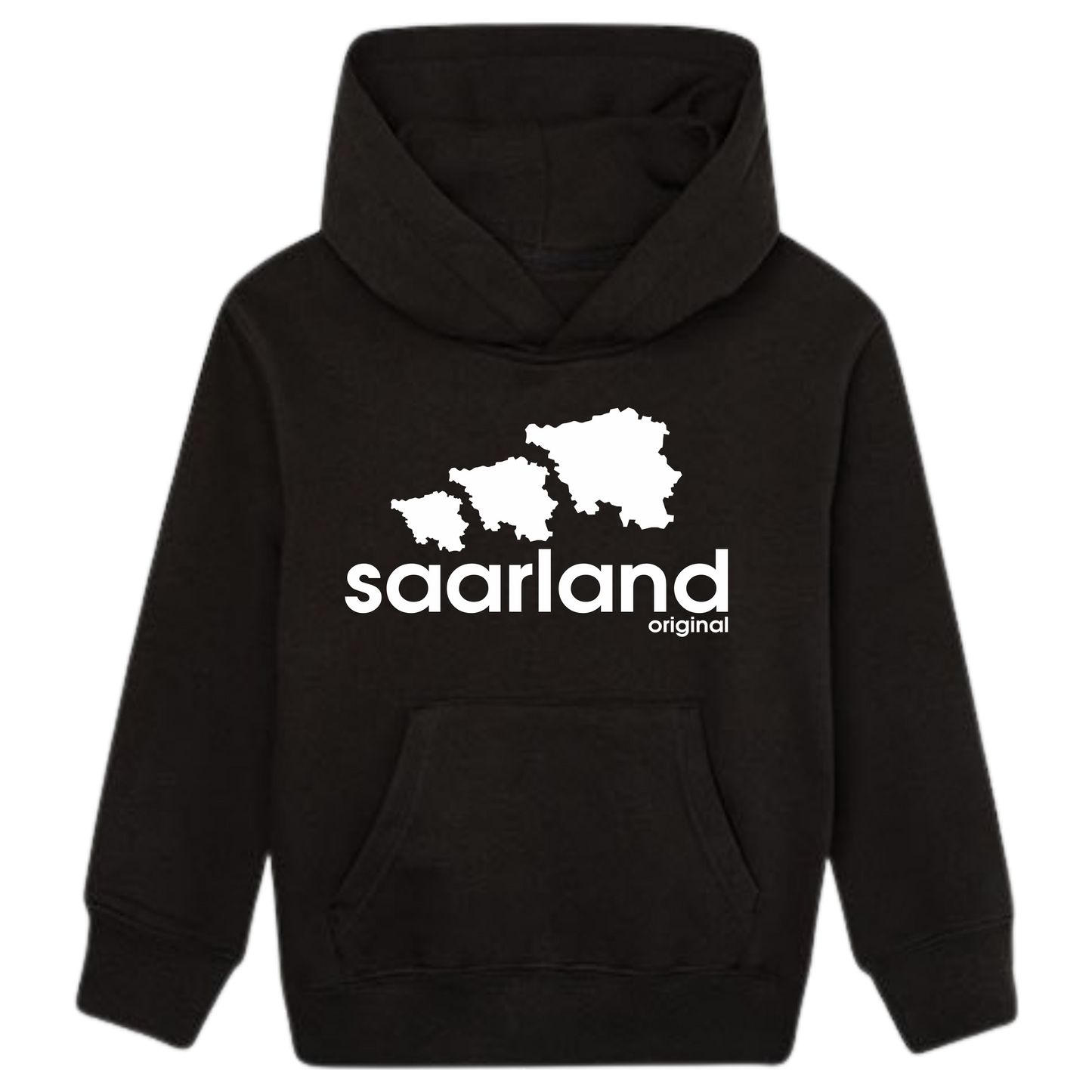 Saarland Dreier Hoodie Kids weiße Optik