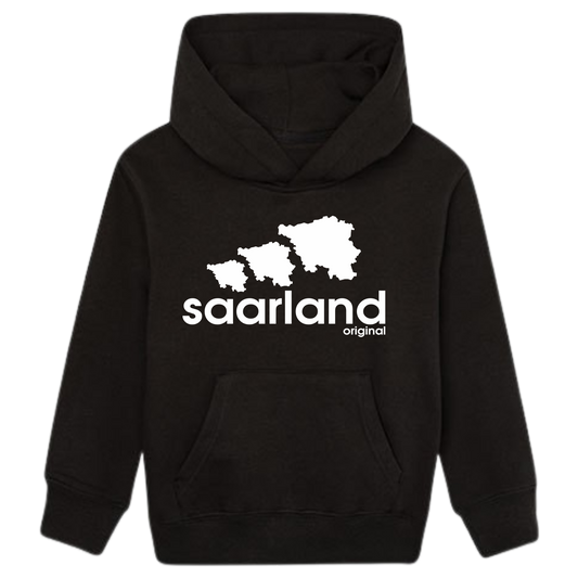 Saarland Dreier Hoodie Kids weiße Optik