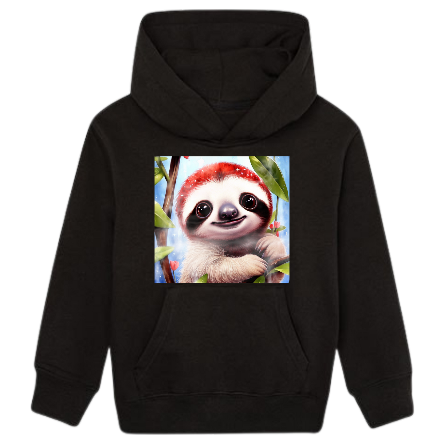 Das Faultier Hoodie Kids