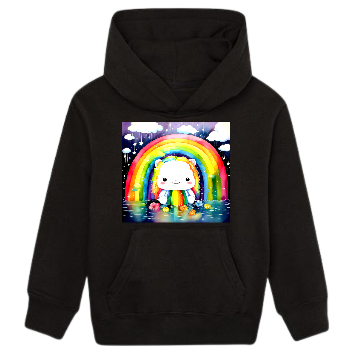 Das Regenbogenschäfchen Hoodie Kids