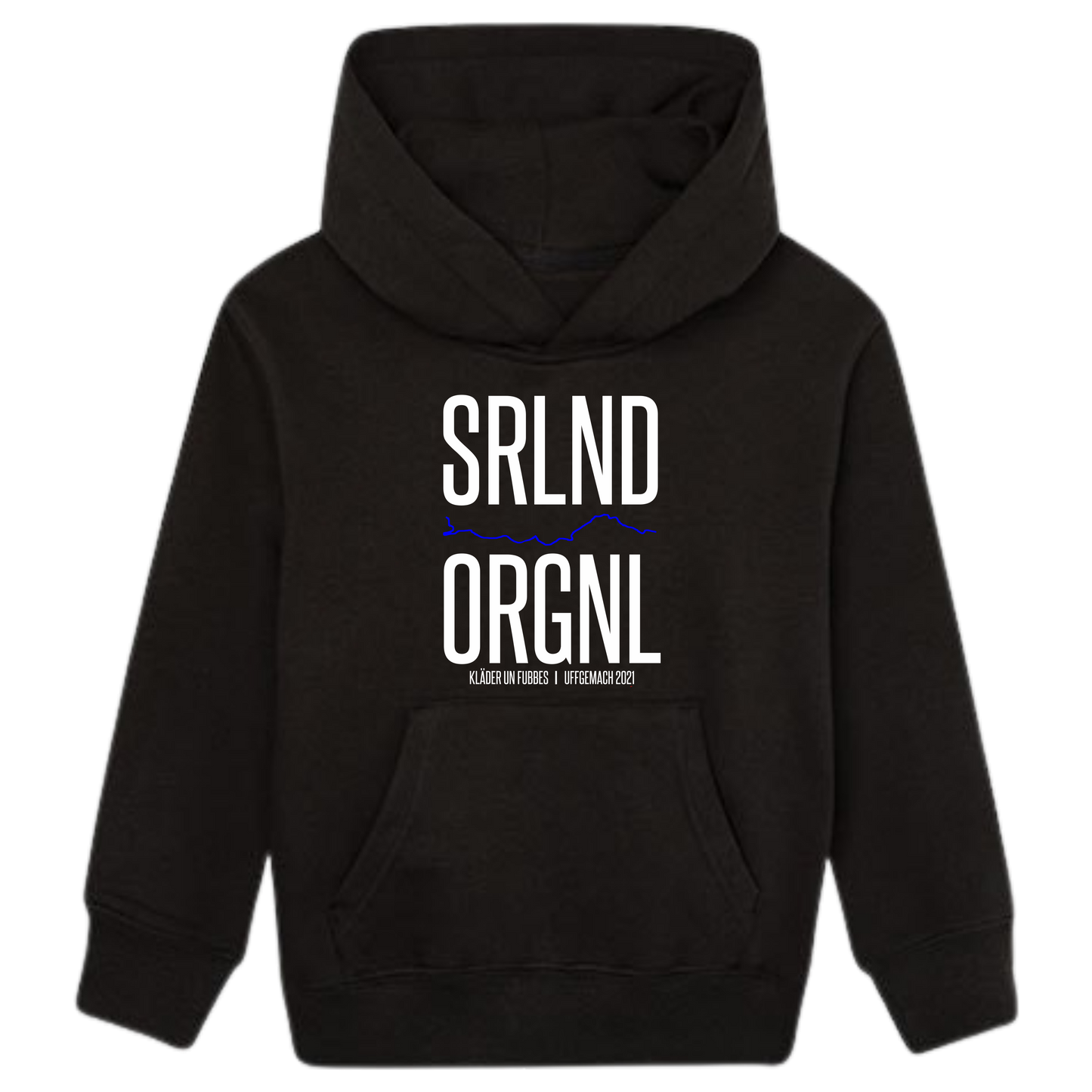 SRLND ORGNL Hoodie Kids weiße Optik