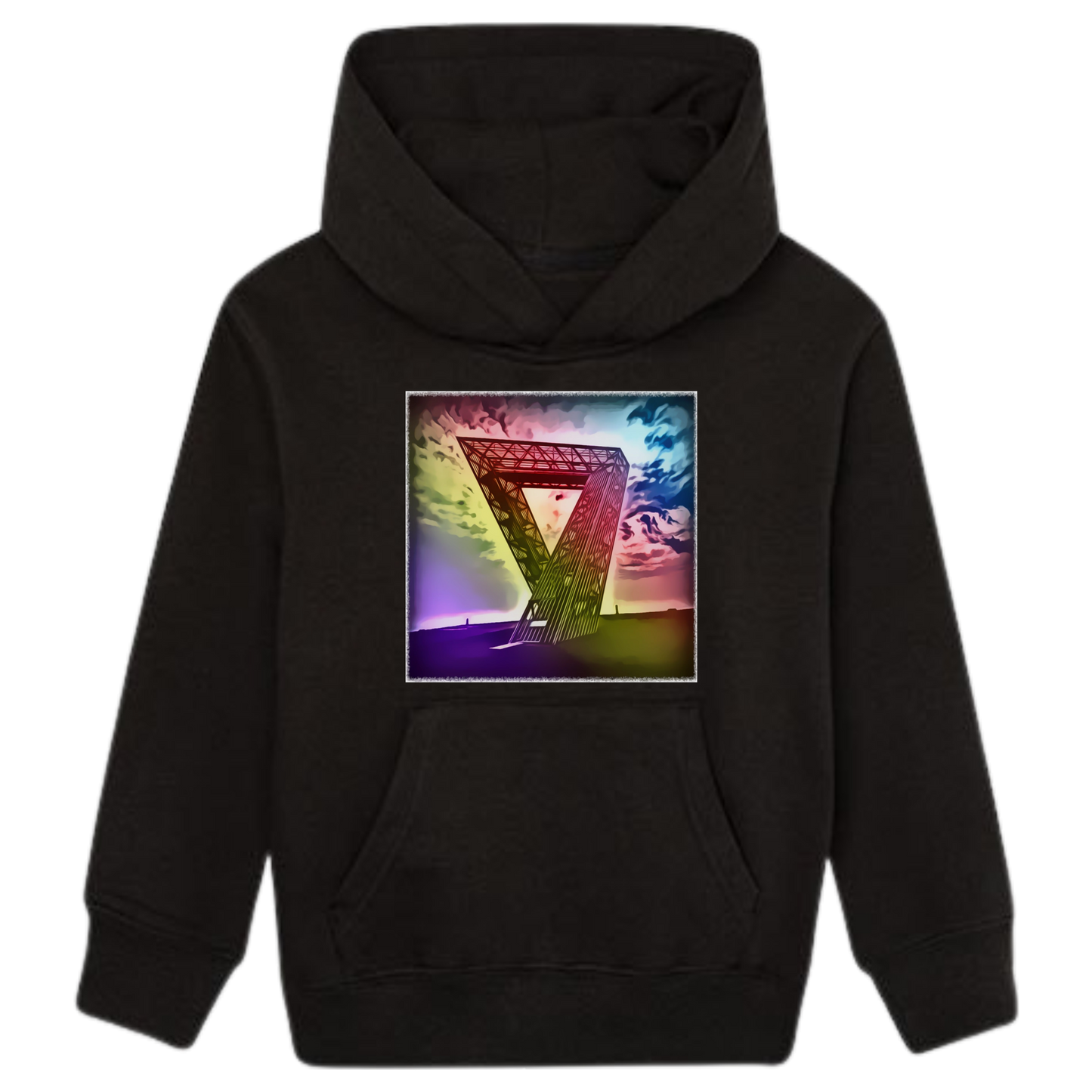 Saarpolygon Popart Hoodie Kids