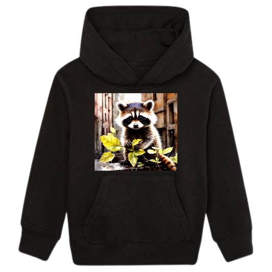 Der Waschbär Hoodie Kids