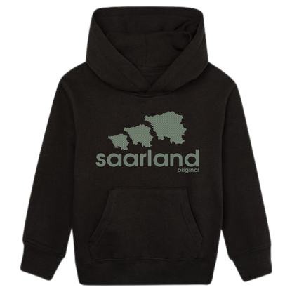 Saarland Dreier Hoodie Kids Blechoptik