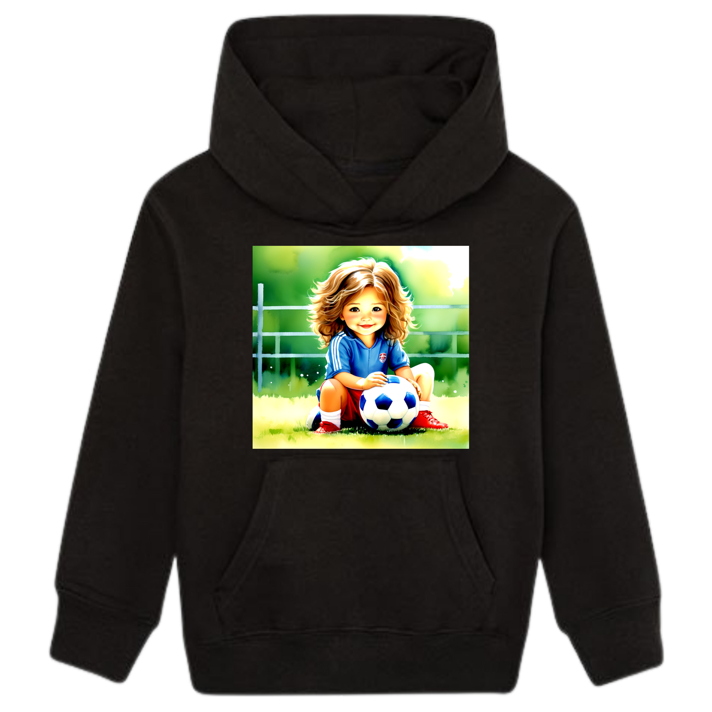 Die Fußballspielerin  Hoodie Kids