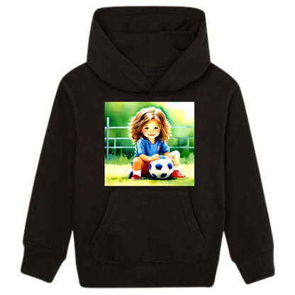 Die Fußballspielerin  Hoodie Kids