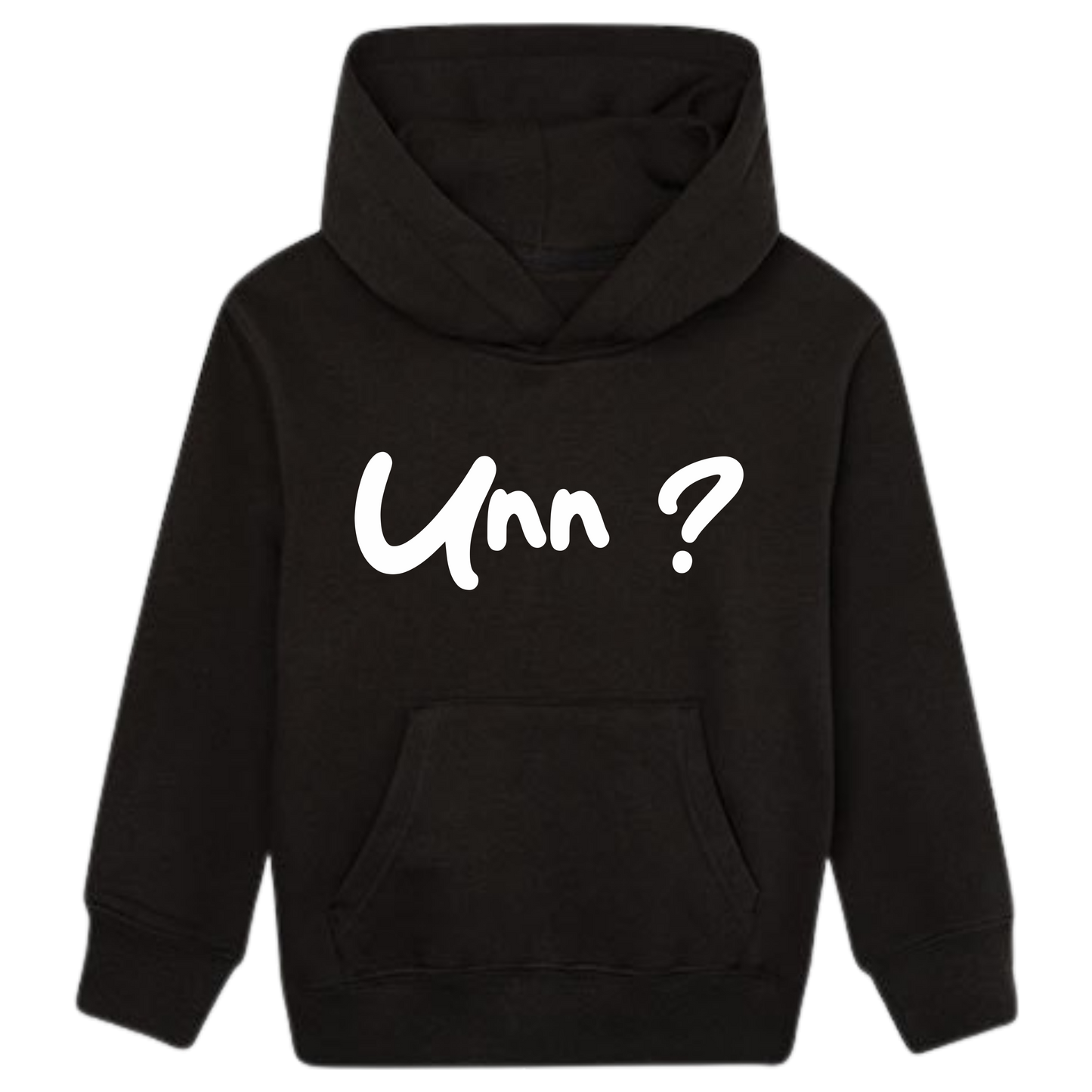 Unn ? Hoodie Kids weiße Optik