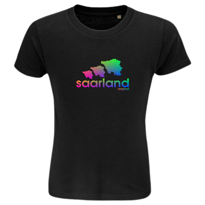 Saarland DREIER Shirt Kids - Unisex - Regenbogen Optik