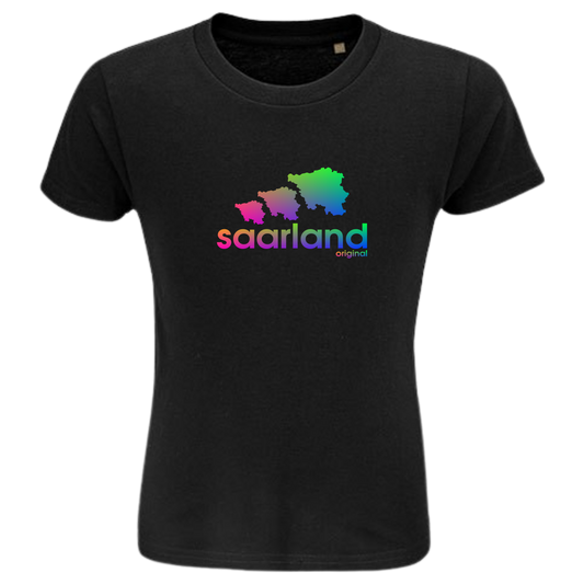 Saarland DREIER Shirt Kids - Unisex - Regenbogen Optik