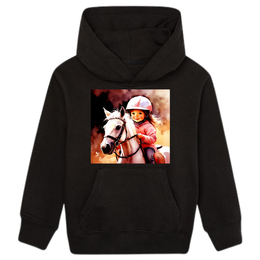 Die Reiterin Hoodie Kids