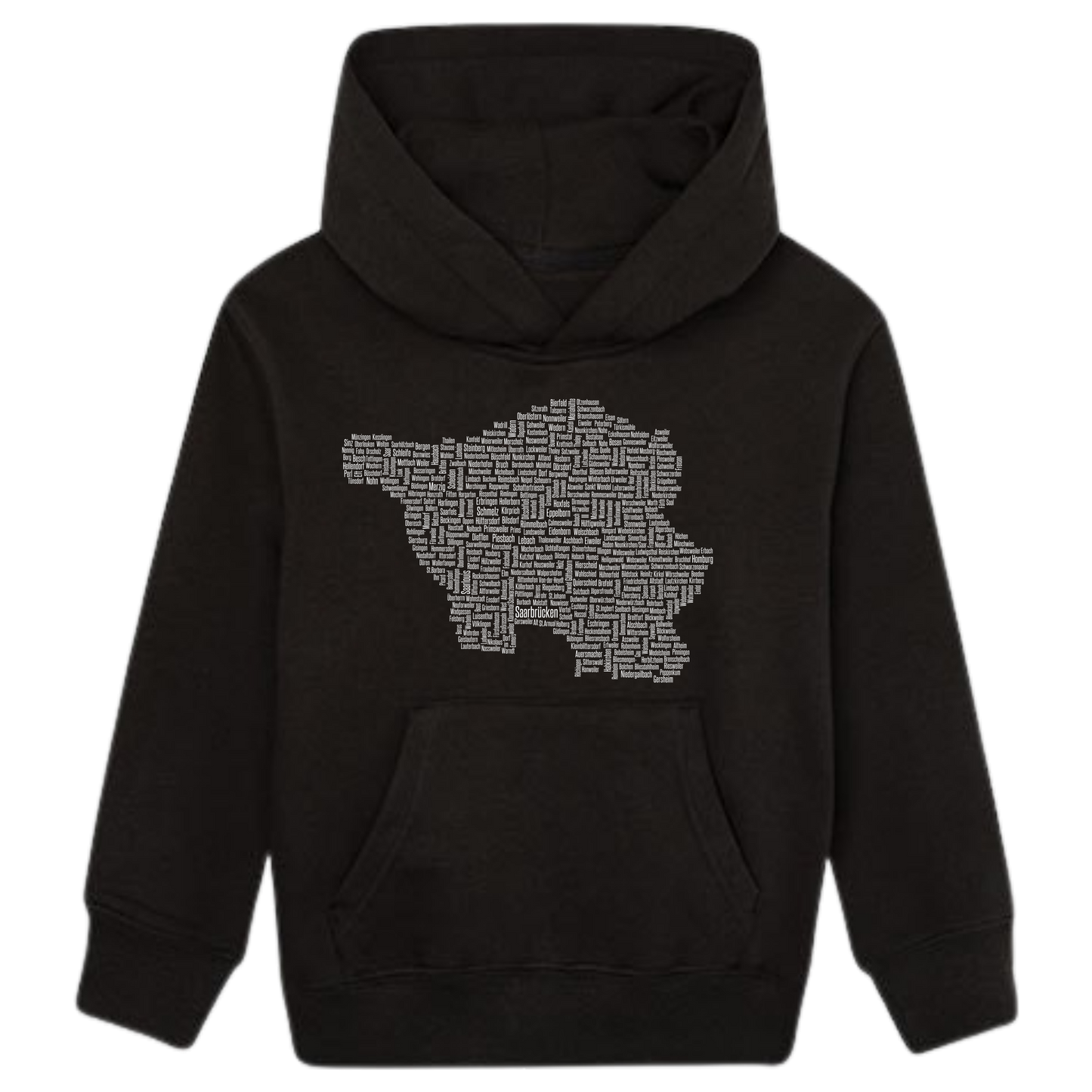 Saarland Original Hoodie Kids weiße Optik