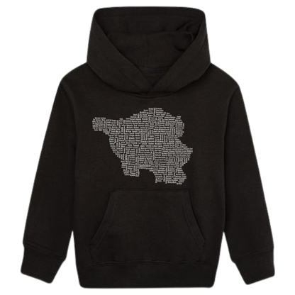 Saarland Original Hoodie Kids weiße Optik