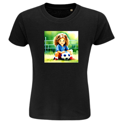 Die Fußballspielerin Shirt Kids