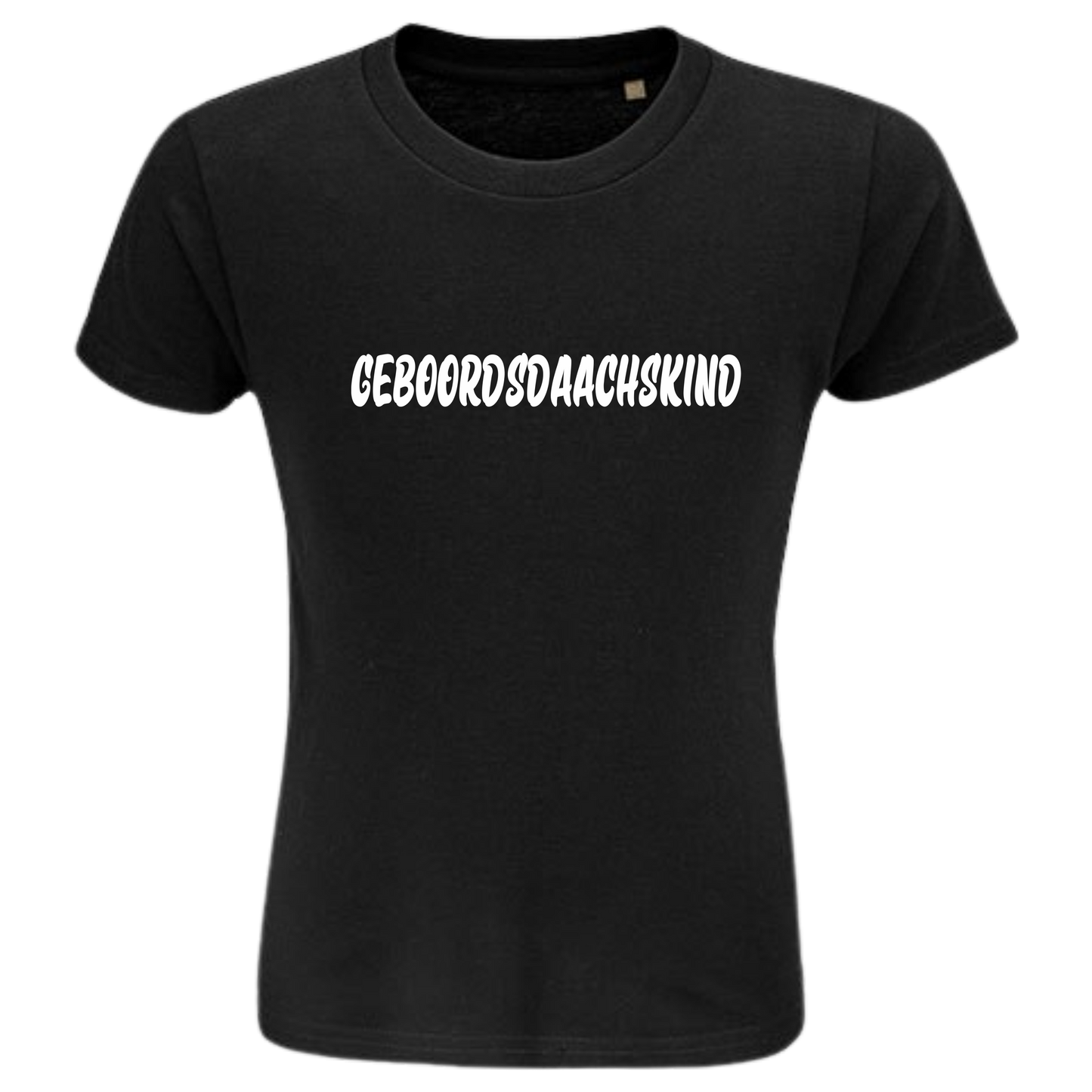 Geboordsdaachskind  Shirt Kids - versch.Farben - Unisex - Weiße Optik