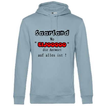 EIJOOOOO Hoodie - UNISEX - Schwarze Optik