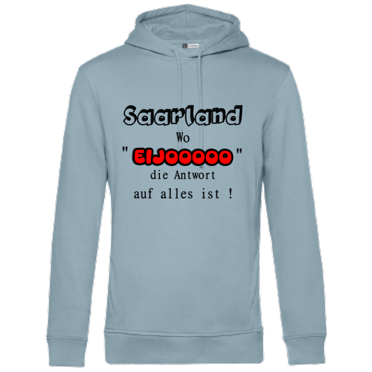 EIJOOOOO Hoodie - UNISEX - Schwarze Optik