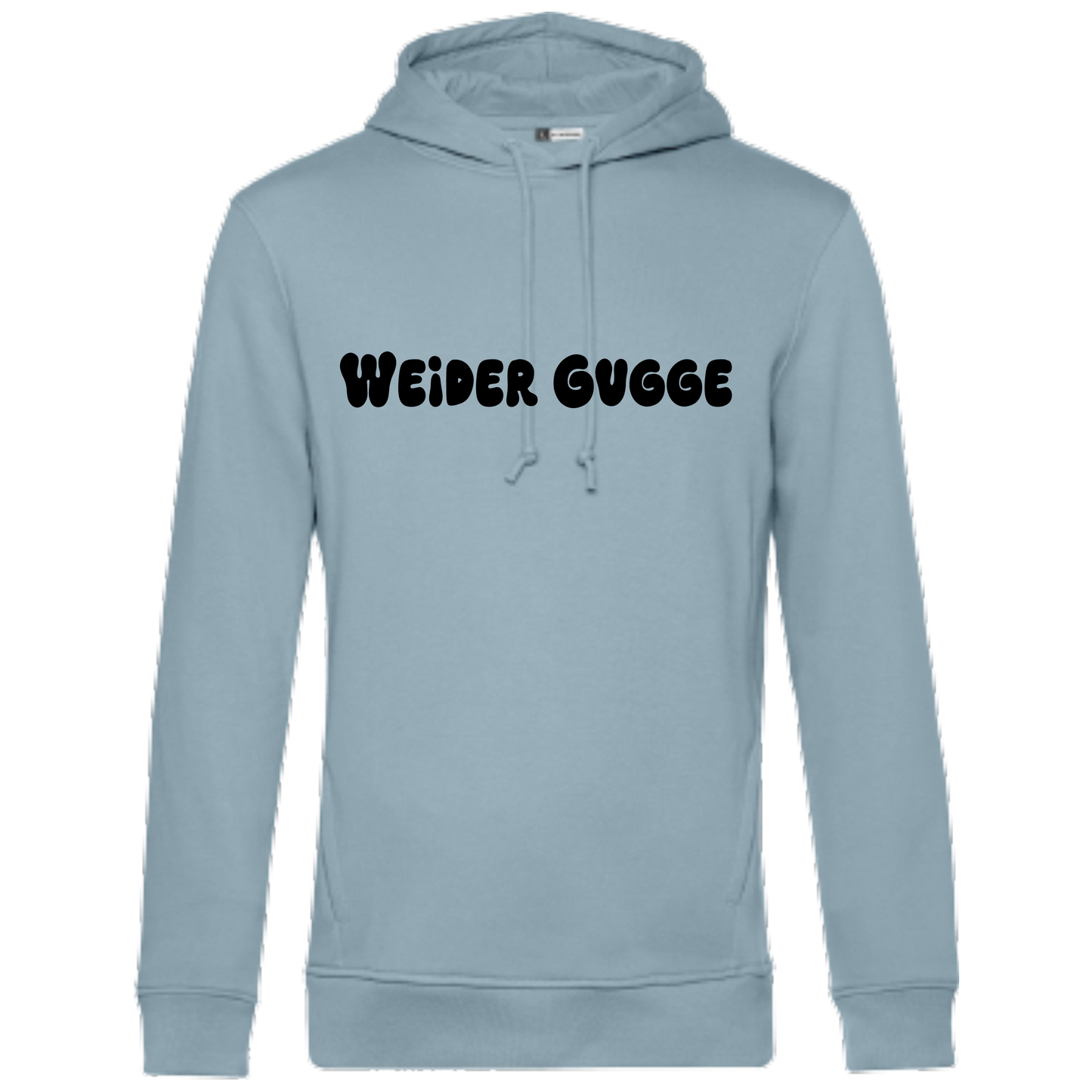 Weider gugge Hoodie - UNISEX - Schwarze Optik