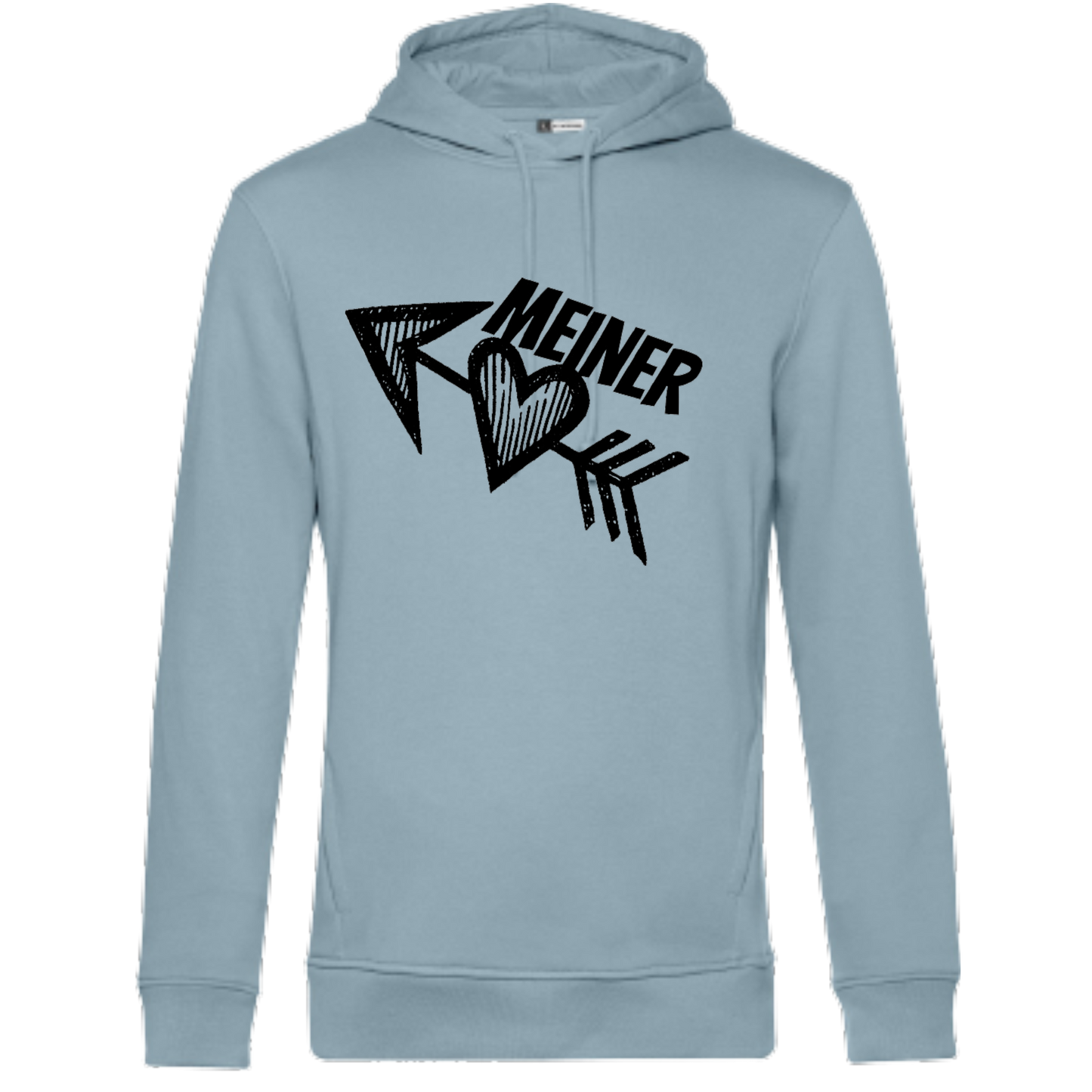 Meiner Hoodie - UNISEX - Schwarze Optik