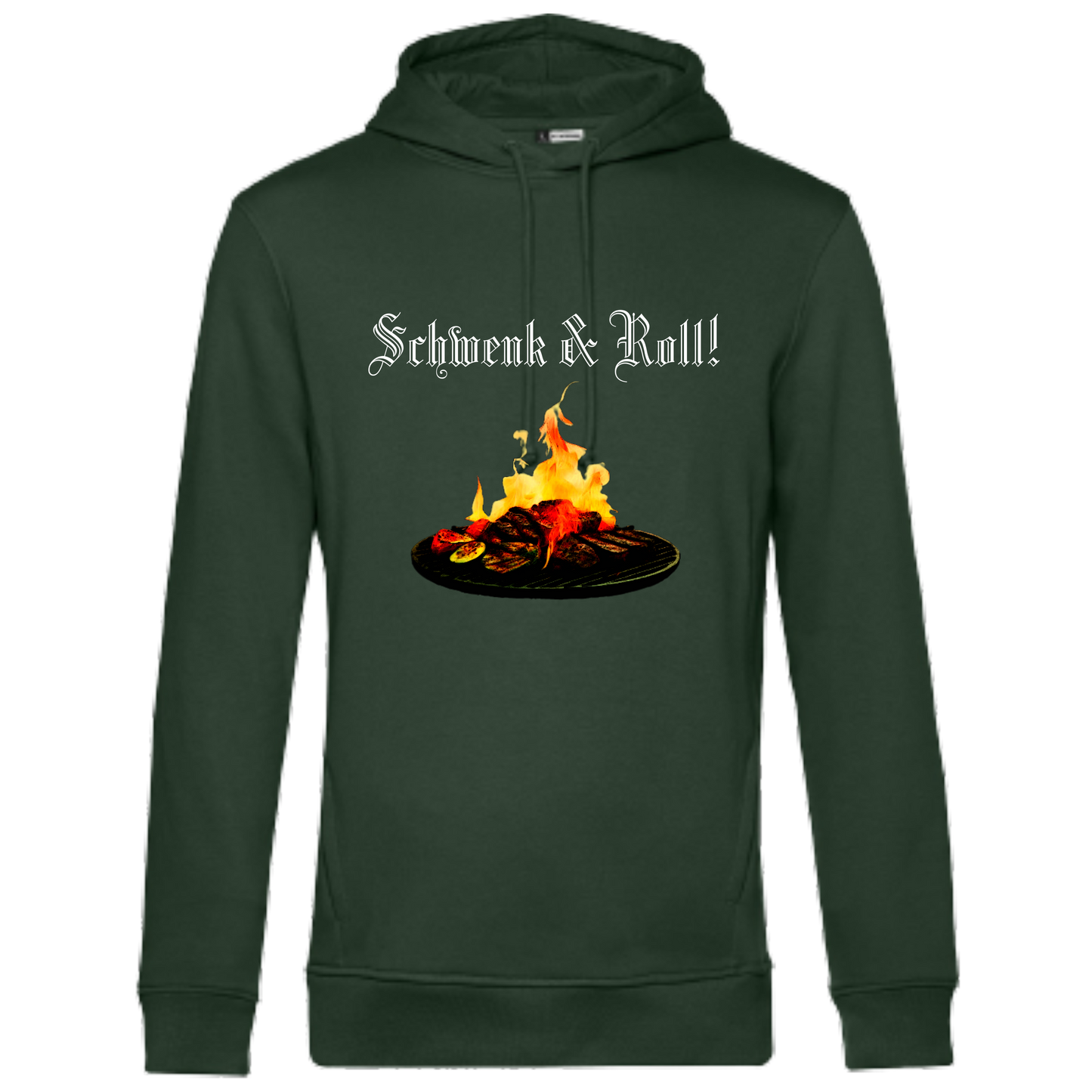 Schwenk & Roll Hoodie - UNISEX - Weiße Optik