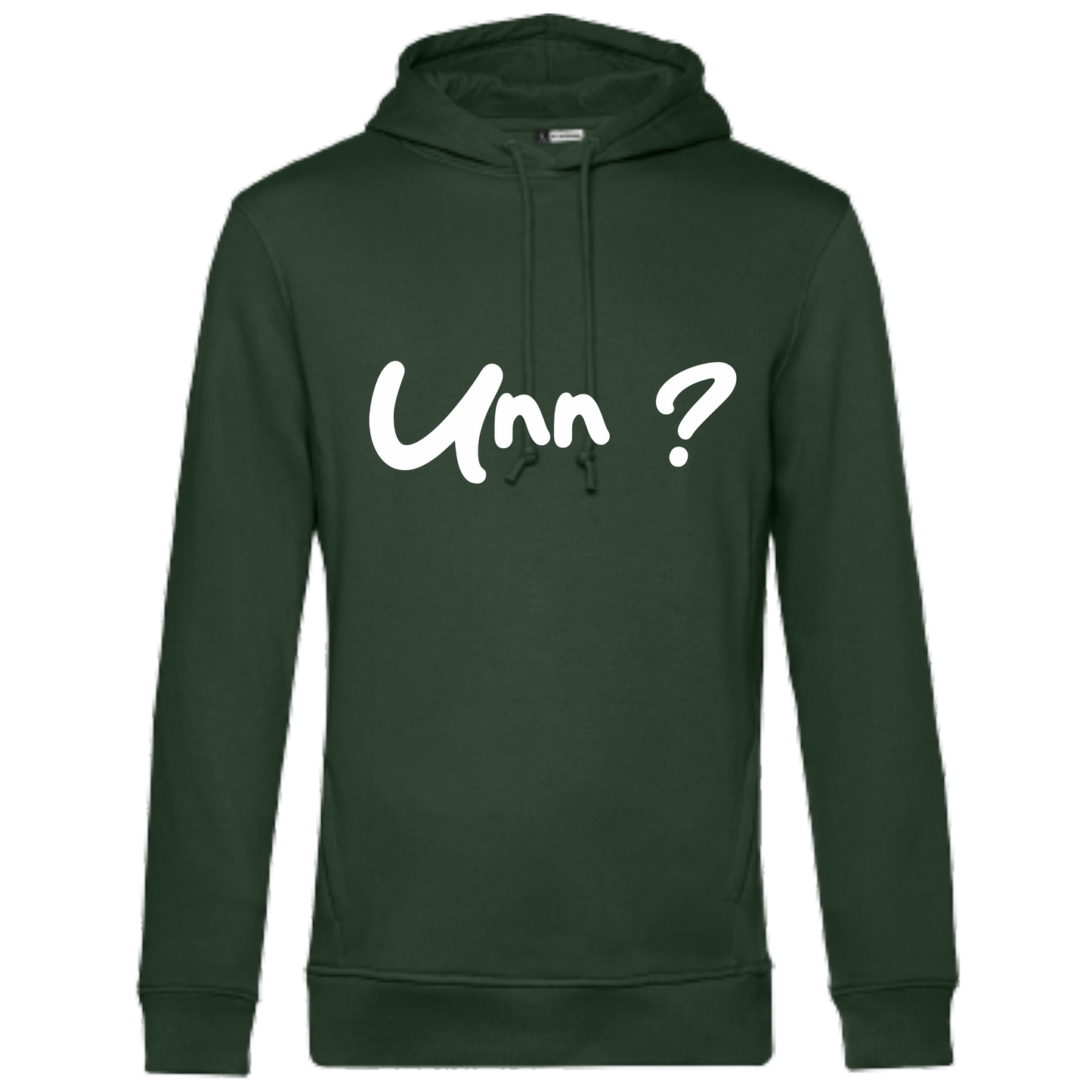 Unn ? Hoodie - UNISEX - Weiße Optik