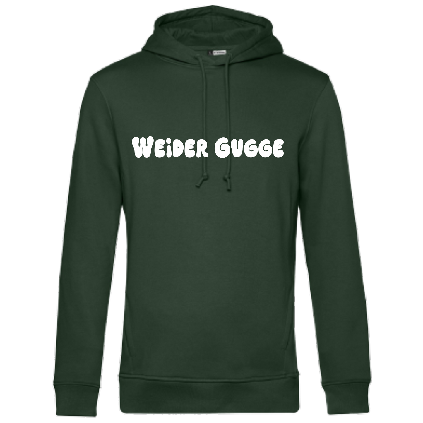 Weider gugge  Hoodie - UNISEX - Weiße Optik