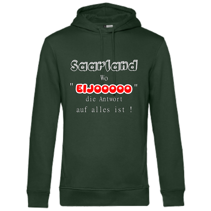 EIJOOOOO Hoodie - UNISEX - Weiße Optik