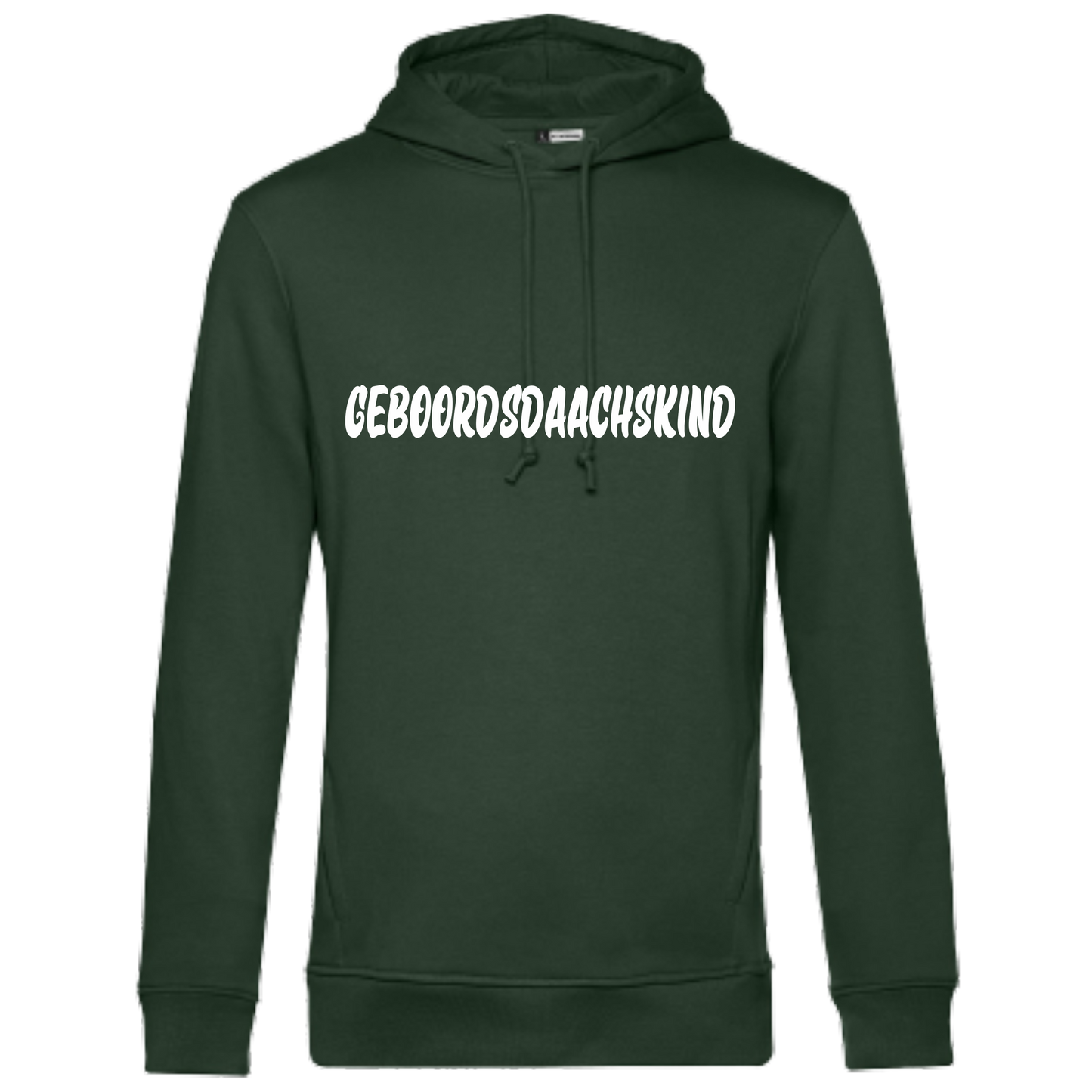 Geboordsdaachskind Hoodie - UNISEX - Weiße Optik