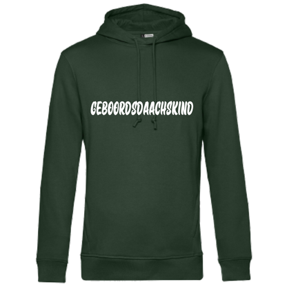 Geboordsdaachskind Hoodie - UNISEX - Weiße Optik