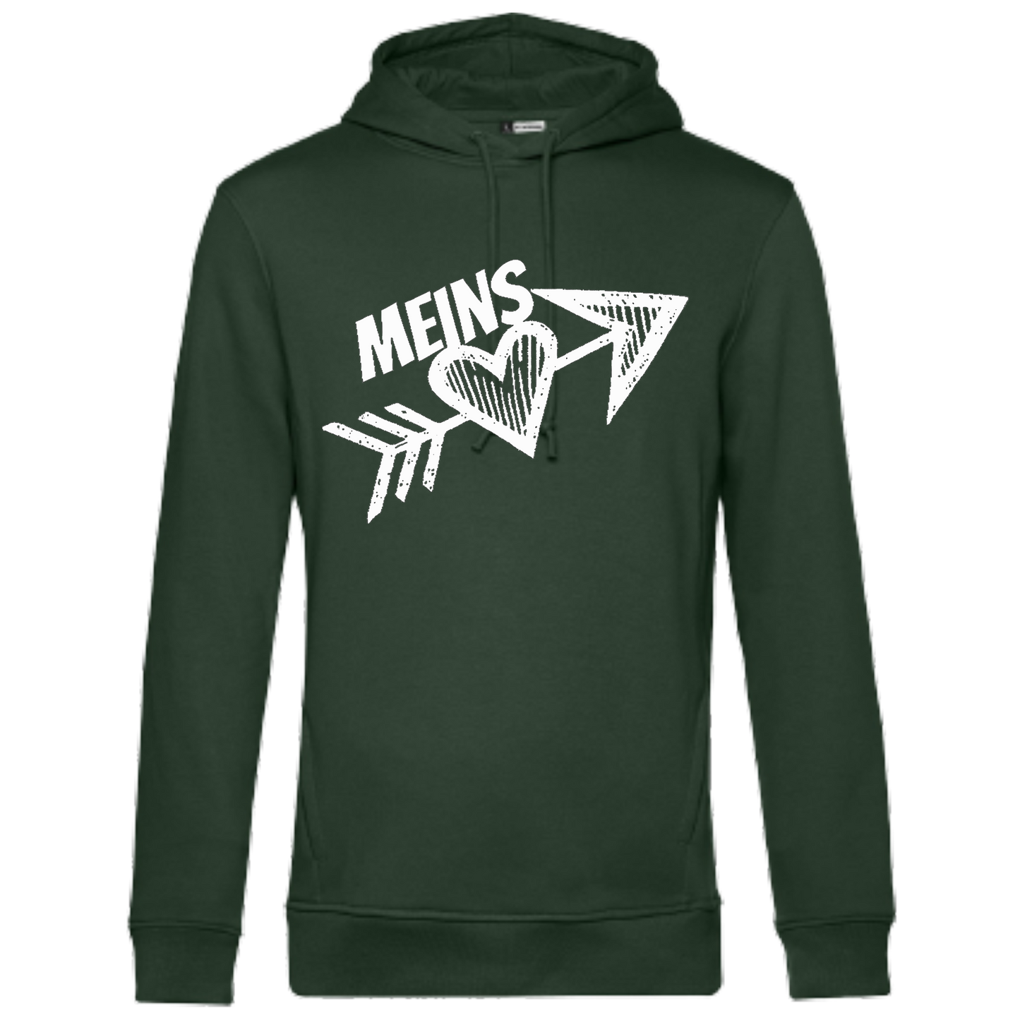 Meins Hoodie - UNISEX - Weiße Optik