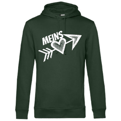 Meins Hoodie - UNISEX - Weiße Optik