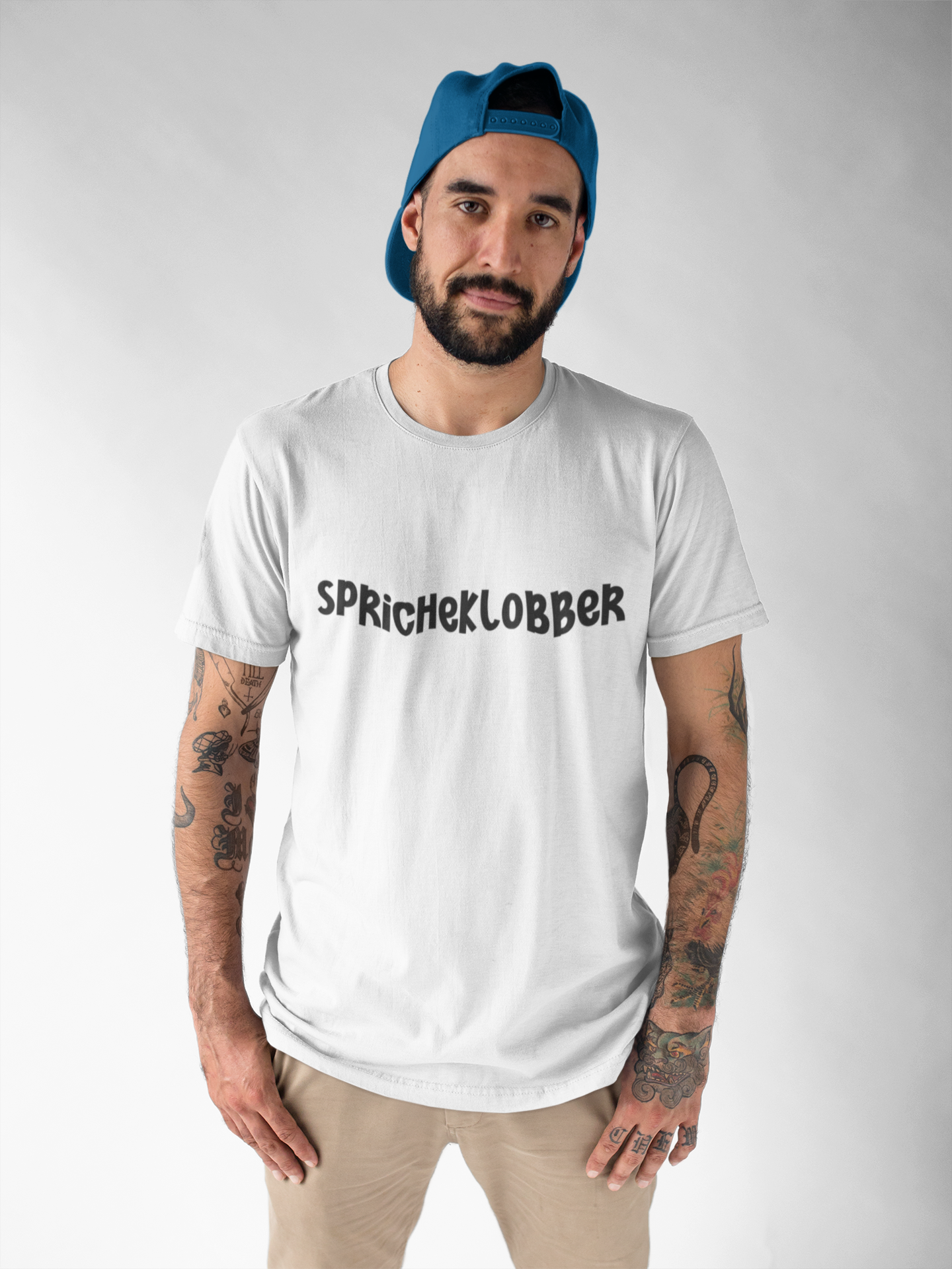 Spricheklobber Shirt - UNISEX - schwarze Optik