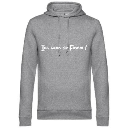 Ich hann die Flemm  ! Hoodie - UNISEX - Weiße Optik