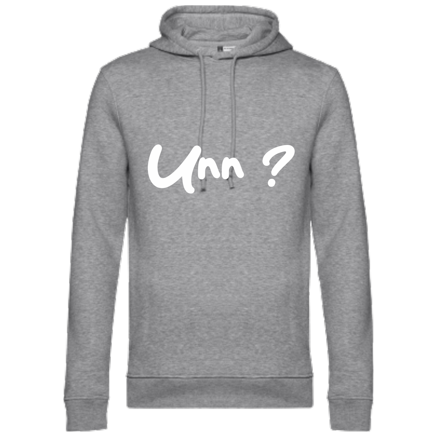 Unn ? Hoodie - UNISEX - Weiße Optik