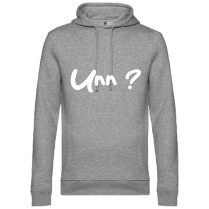 Unn ? Hoodie - UNISEX - Weiße Optik