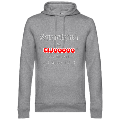 EIJOOOOO Hoodie - UNISEX - Weiße Optik