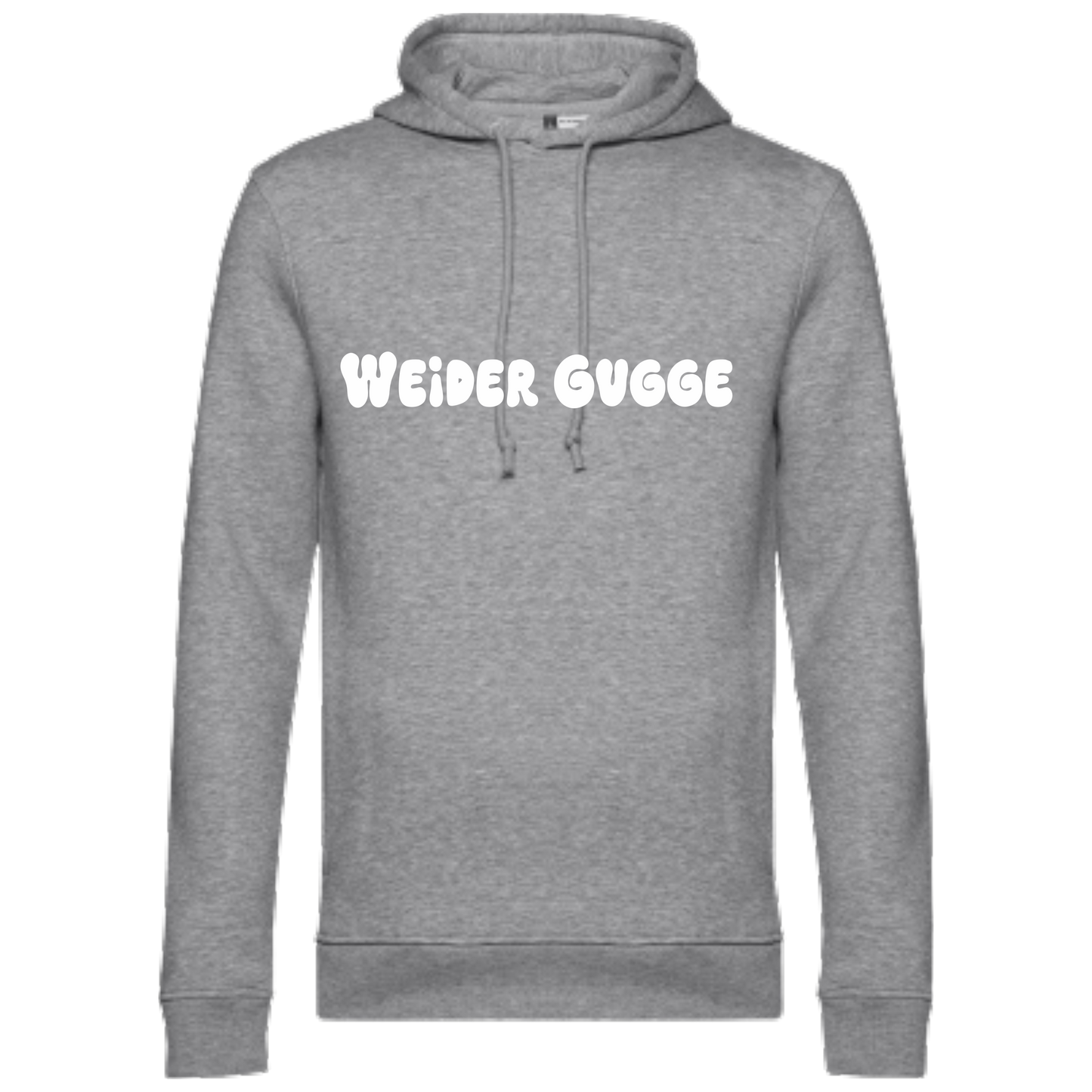 Weider gugge  Hoodie - UNISEX - Weiße Optik