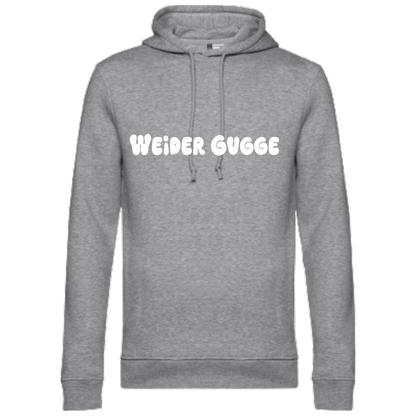 Weider gugge  Hoodie - UNISEX - Weiße Optik