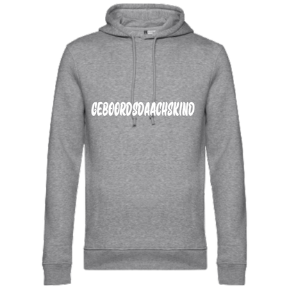 Geboordsdaachskind Hoodie - UNISEX - Weiße Optik